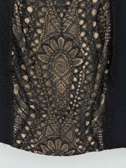 Pre-loved EMILIO PUCCI Bodycon Lace Detail Size US 4 Short Dress at Reems Closet