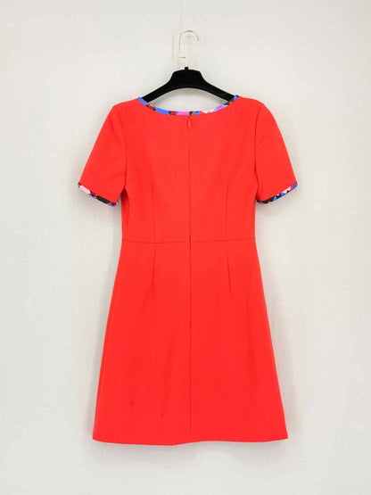 Pre-loved EMILIO PUCCI Red Size US 6 Short Dress at Reems Closet