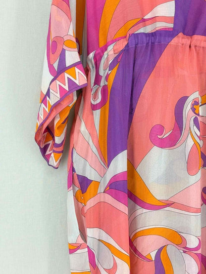 Pre - loved EMILIO PUCCI Size US 10 Knee Length Dress at Reems Closet