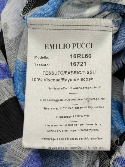 Pre - loved EMILIO PUCCI Size US 10 Knee Length Dress at Reems Closet