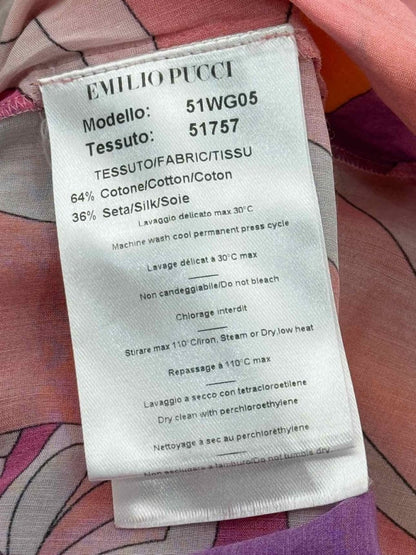 Pre - loved EMILIO PUCCI Size US 10 Knee Length Dress at Reems Closet