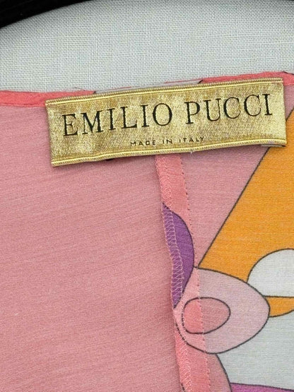 Pre - loved EMILIO PUCCI Size US 10 Knee Length Dress at Reems Closet