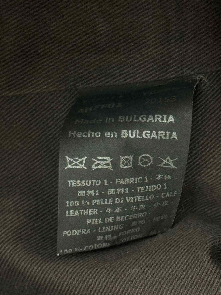 Pre - loved EMPORIO ARMANI Black Bucket Bag at Reems Closet