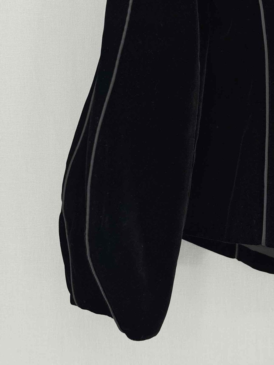 Pre - loved EMPORIO ARMANI Black Size US 6 Jacket at Reems Closet