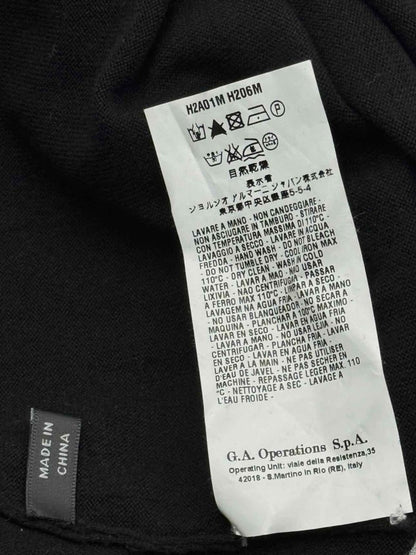 Pre-loved EMPORIO ARMANI Black Size US 6 Knee Length Dress at Reems Closet