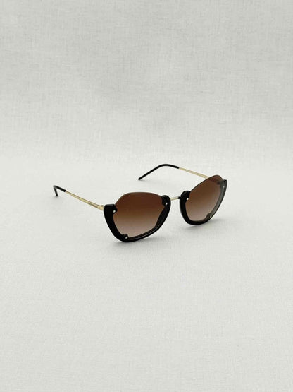 Pre - loved EMPORIO ARMANI Brown Sunglasses at Reems Closet
