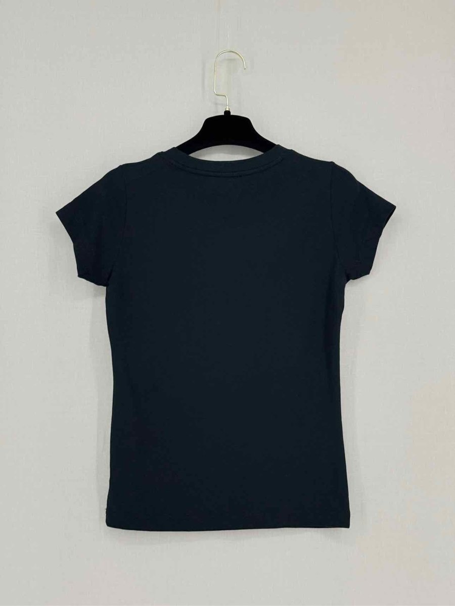 Pre - loved EMPORIO ARMANI EA7 Black Size Small T-shirt at Reems Closet