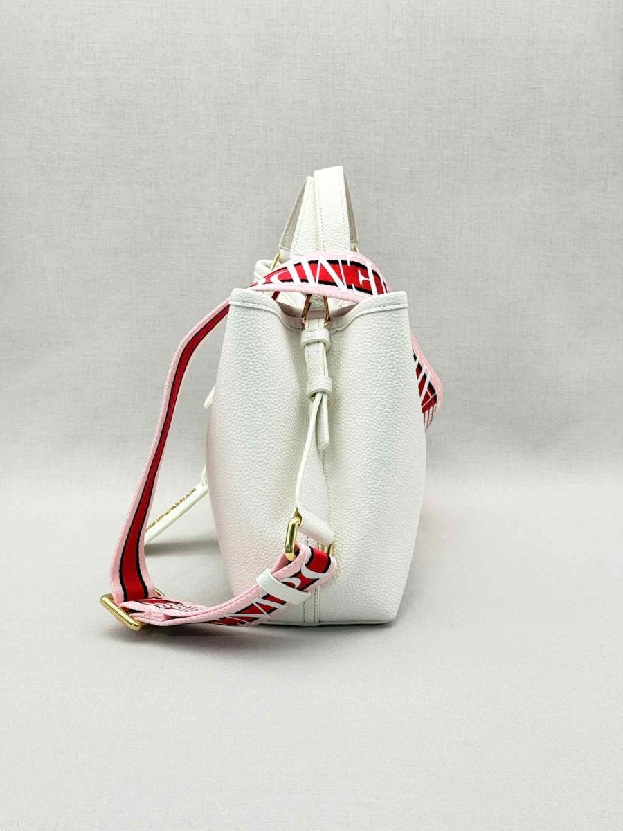 Pre-loved EMPORIO ARMANI Logo-tag White Tote Bag at Reems Closet