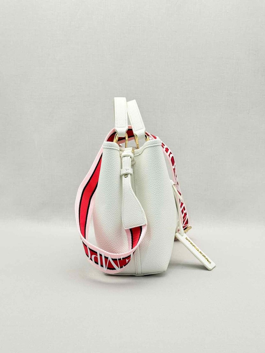 Pre-loved EMPORIO ARMANI Logo-tag White Tote Bag at Reems Closet