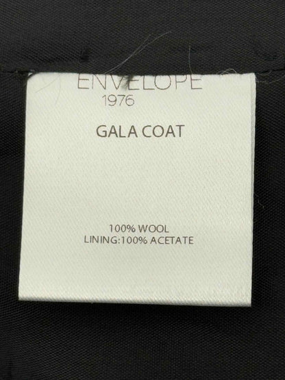 Pre - loved ENVELOPE 1976 Black Size US 4 Trench Coat at Reems Closet