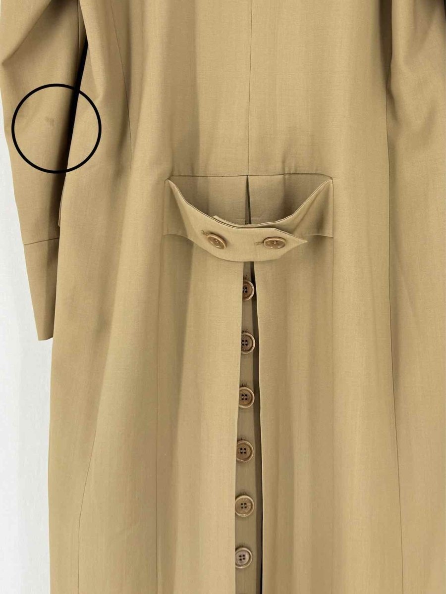 Pre - loved ENVELOPE Mocha Size US 2 Trench Coat at Reems Closet