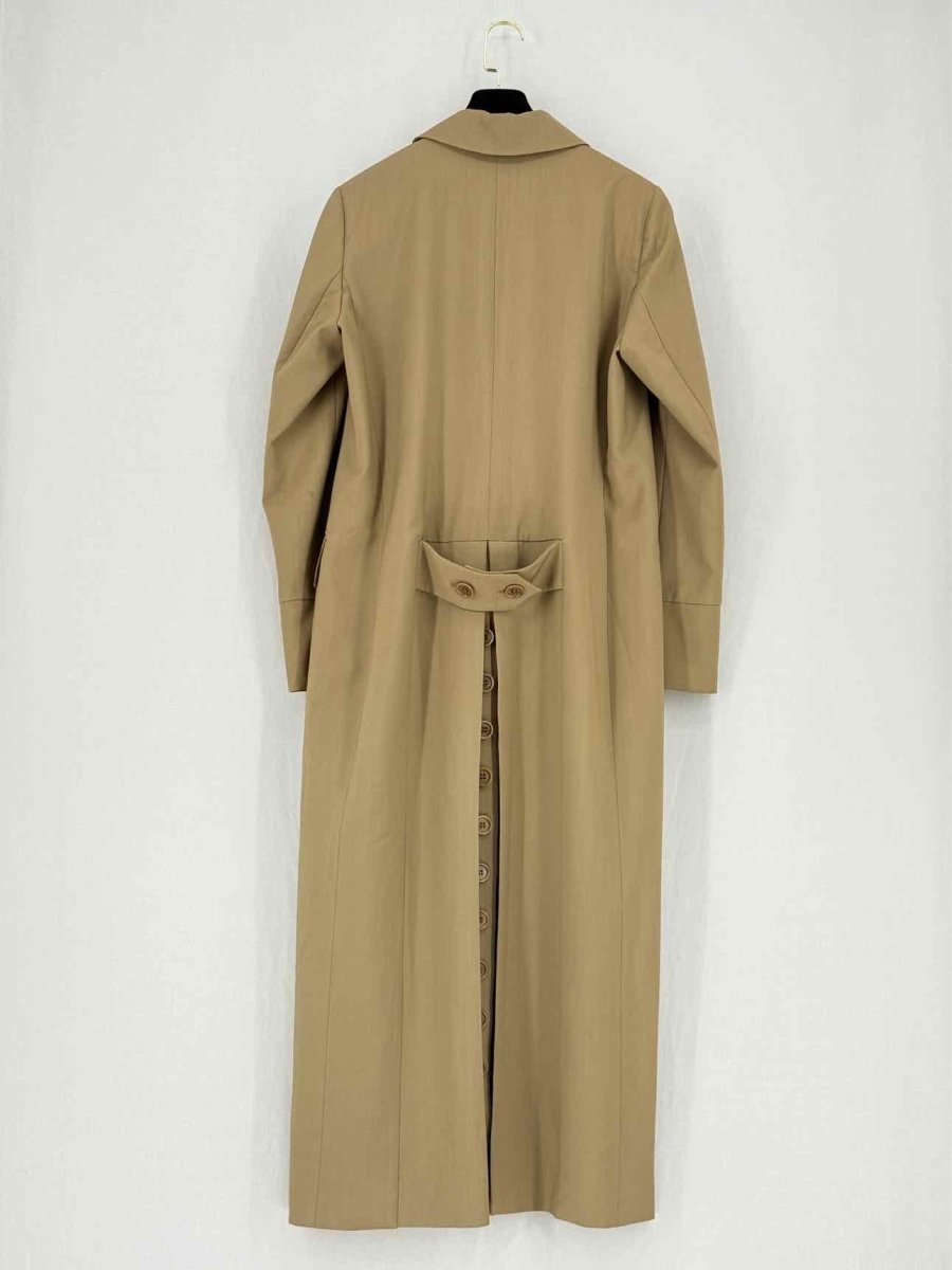 Pre - loved ENVELOPE Mocha Size US 2 Trench Coat at Reems Closet