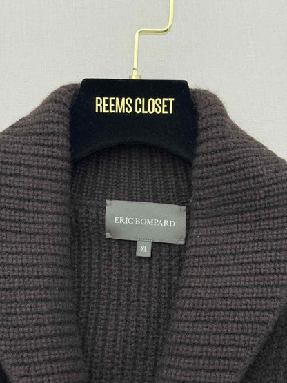 Pre - loved ERIC BOMPARD Brown Size XLarge Jacket at Reems Closet