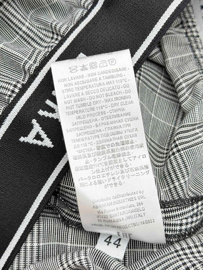 Pre-loved ERIKA CAVALLINI White & Black Plaid Size US 8 Shorts at Reems Closet