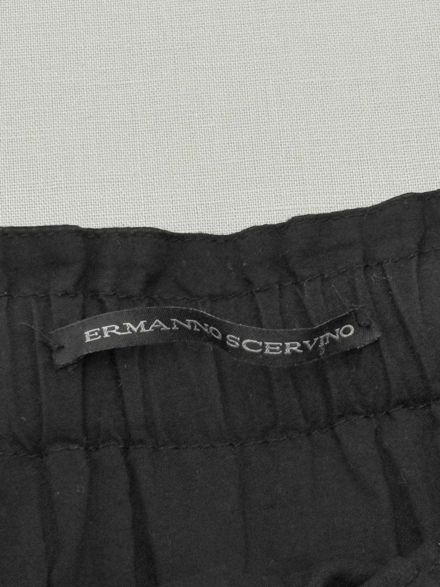 Pre - loved ERMANNO SCERVINO Black Size 26 Knee Length Skirt at Reems Closet