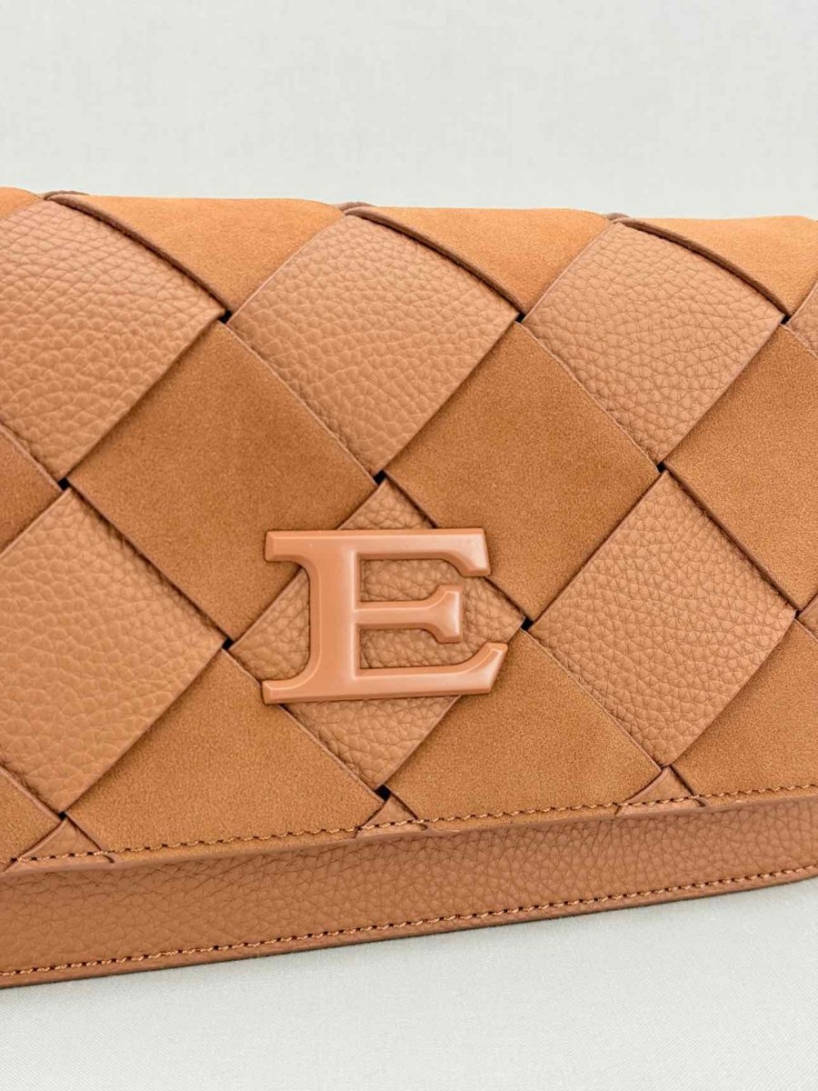 Pre - loved ERMANNO SCERVINO Brown Crossbody at Reems Closet