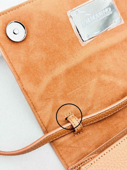 Pre - loved ERMANNO SCERVINO Brown Crossbody at Reems Closet