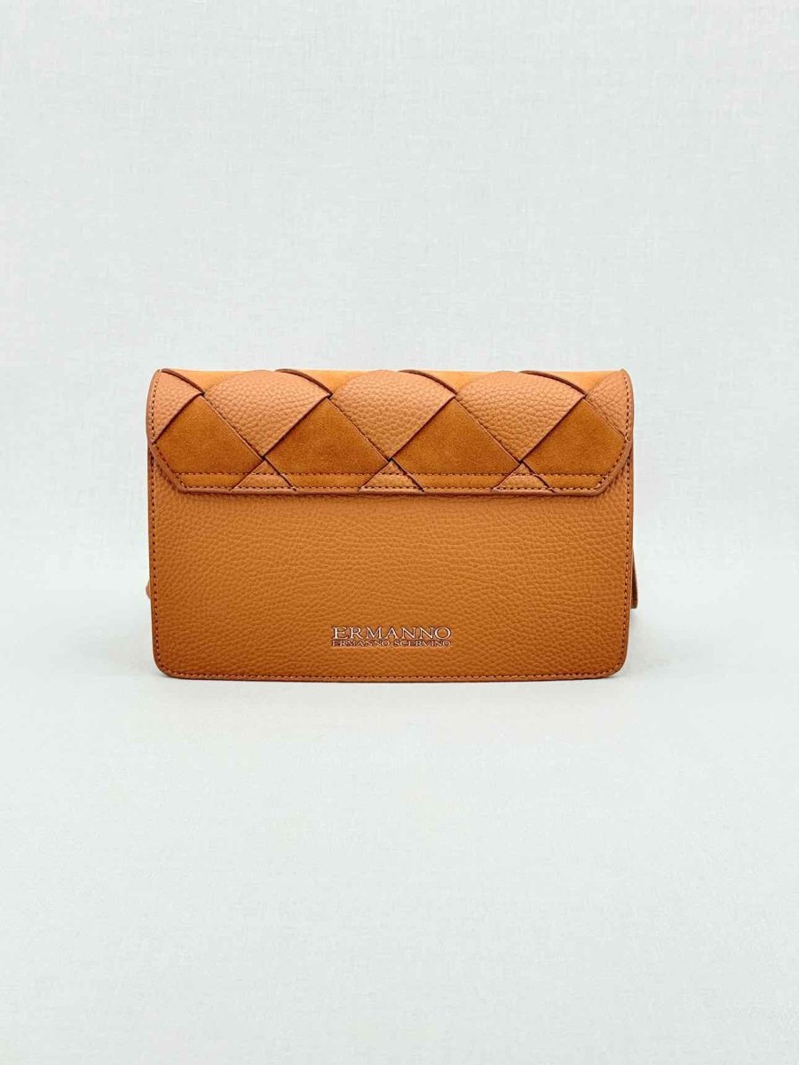 Pre - loved ERMANNO SCERVINO Brown Crossbody at Reems Closet