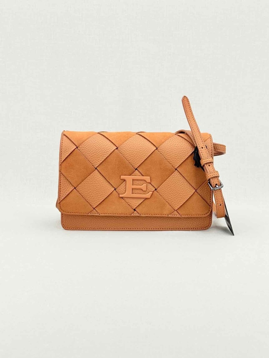 Pre - loved ERMANNO SCERVINO Brown Crossbody at Reems Closet