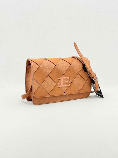 Pre - loved ERMANNO SCERVINO Brown Crossbody at Reems Closet