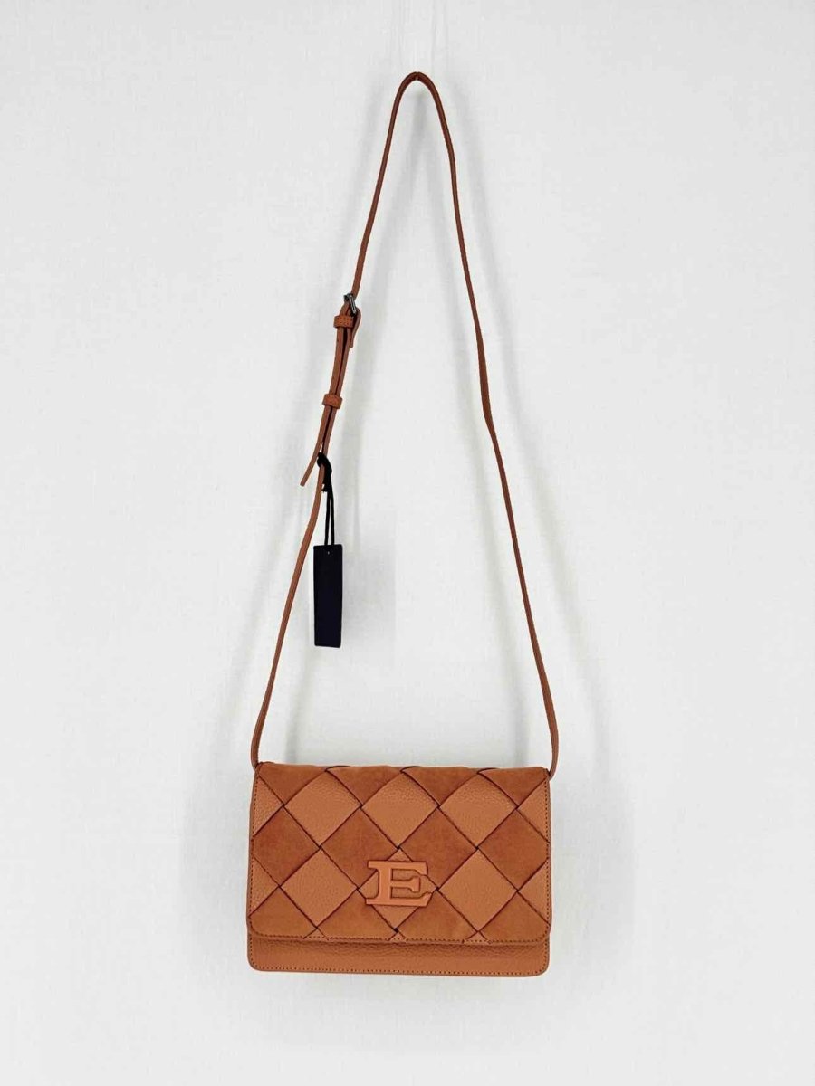 Pre - loved ERMANNO SCERVINO Brown Crossbody at Reems Closet