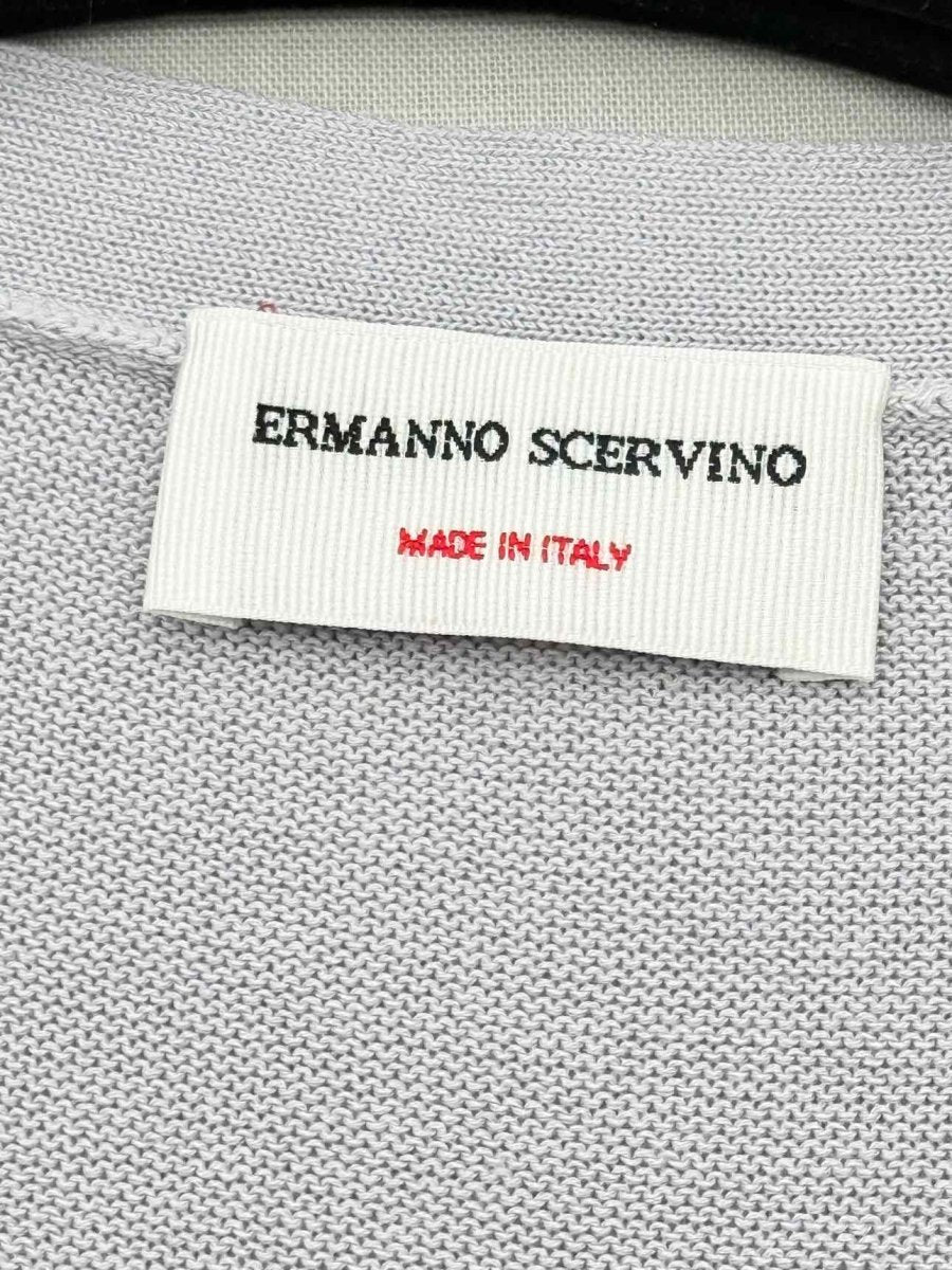 Pre - loved ERMANNO SCERVINO Lilac Size Medium Twinset at Reems Closet