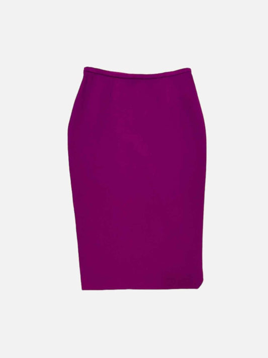 Pre - loved ERMANNO SCERVINO Pink Knee Length Skirt at Reems Closet