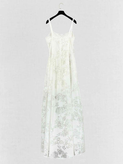 Pre - loved ERMANNO SCERVINO White Lace Size US 6 Long Dress at Reems Closet