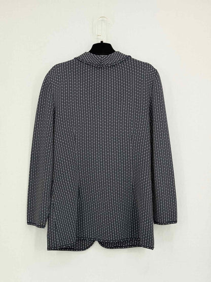 Pre-loved ESCADA Black & White Size US 2 Jacket at Reems Closet