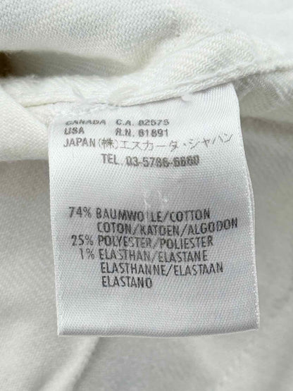 Pre - loved ESCADA SPORT White Multicolor Size US 4 Jacket at Reems Closet