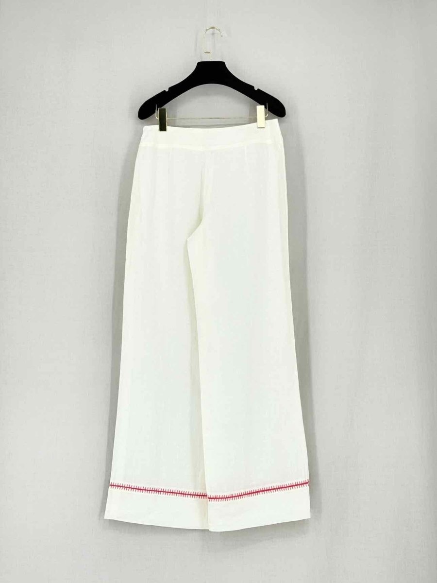 Pre - loved ESCADA White Size 24 Pants at Reems Closet