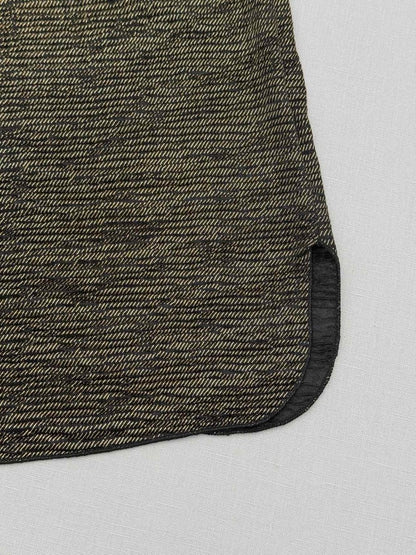 Pre-loved ESSENTIEL ANTWERP Gold & Black Size Large Top at Reems Closet