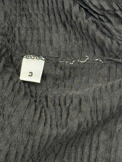Pre-loved ESSENTIEL ANTWERP Gold & Black Size Large Top at Reems Closet