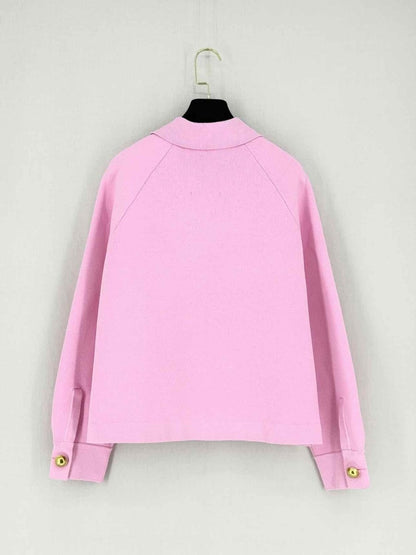 Pre - loved ESSENTIEL ANTWERP Pink Size US 4 Jacket at Reems Closet