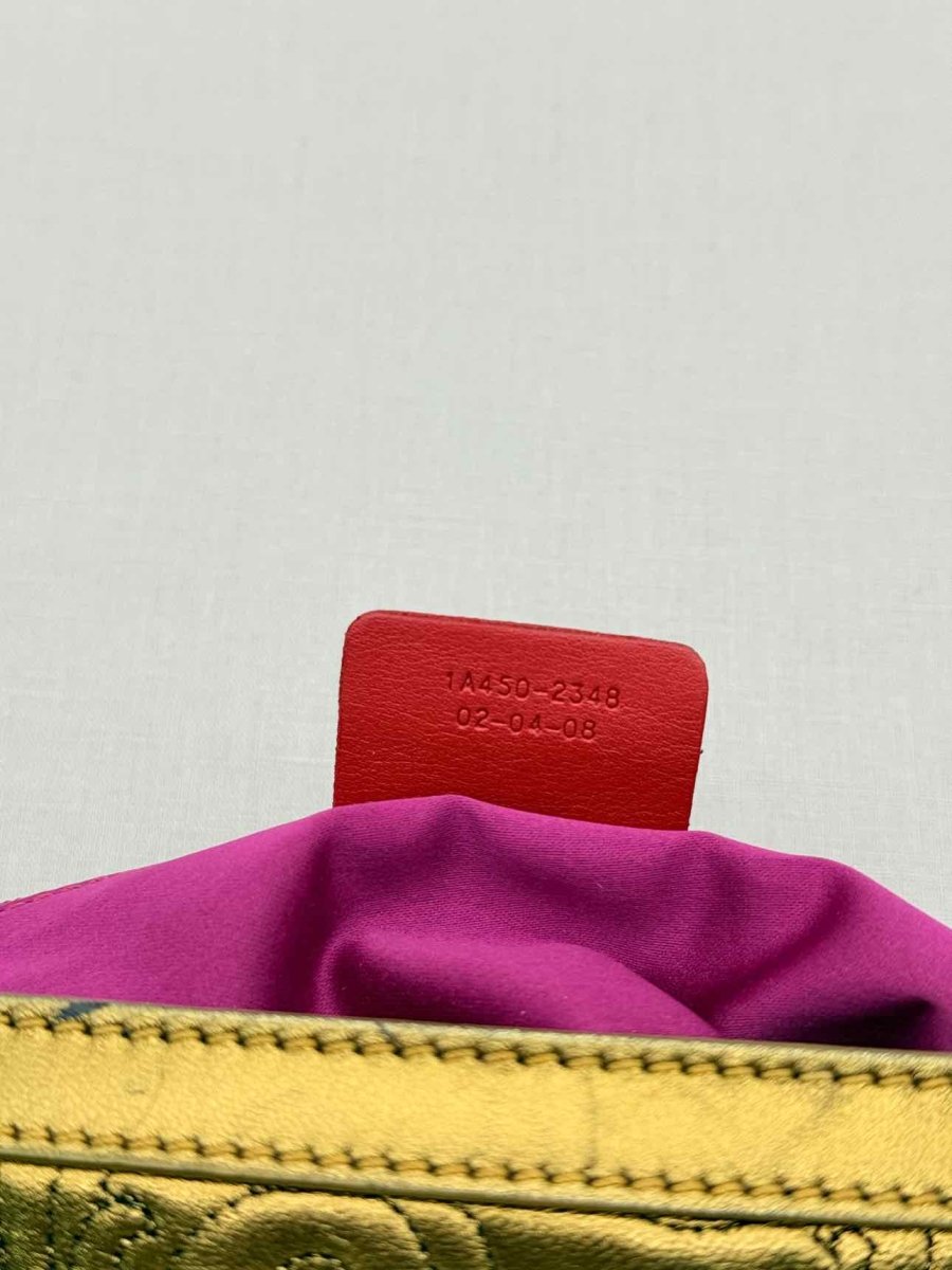 Pre - loved ETRO Gold Embroidered Tote Bag at Reems Closet