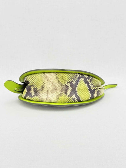 Pre - loved ETRO Green & Grey Paisley Crossbody at Reems Closet