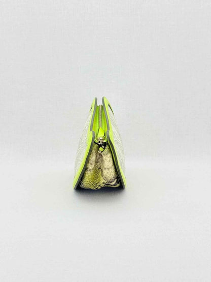 Pre - loved ETRO Green & Grey Paisley Crossbody at Reems Closet