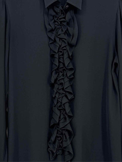 Pre - loved ETRO Navy Size US 4 Shirt at Reems Closet