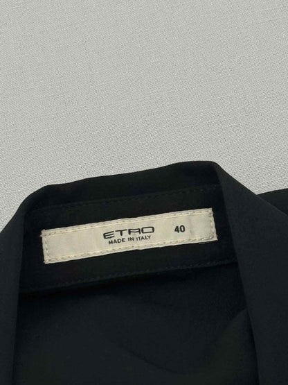 Pre - loved ETRO Navy Size US 4 Shirt at Reems Closet