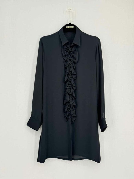 Pre - loved ETRO Navy Size US 4 Shirt at Reems Closet