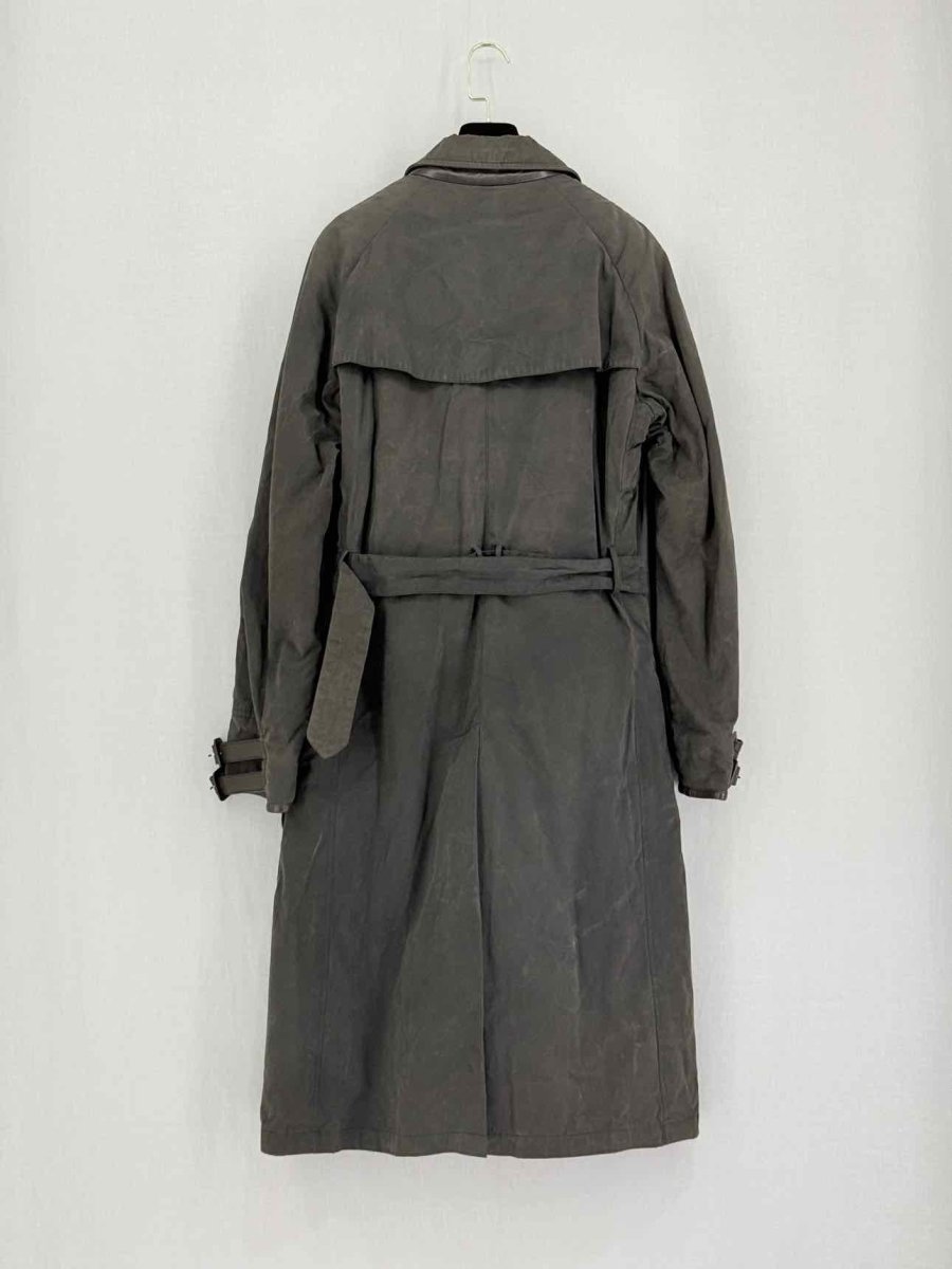 Pre-loved ETRO Taupe Tweed Pocket Size Medium Coat at Reems Closet