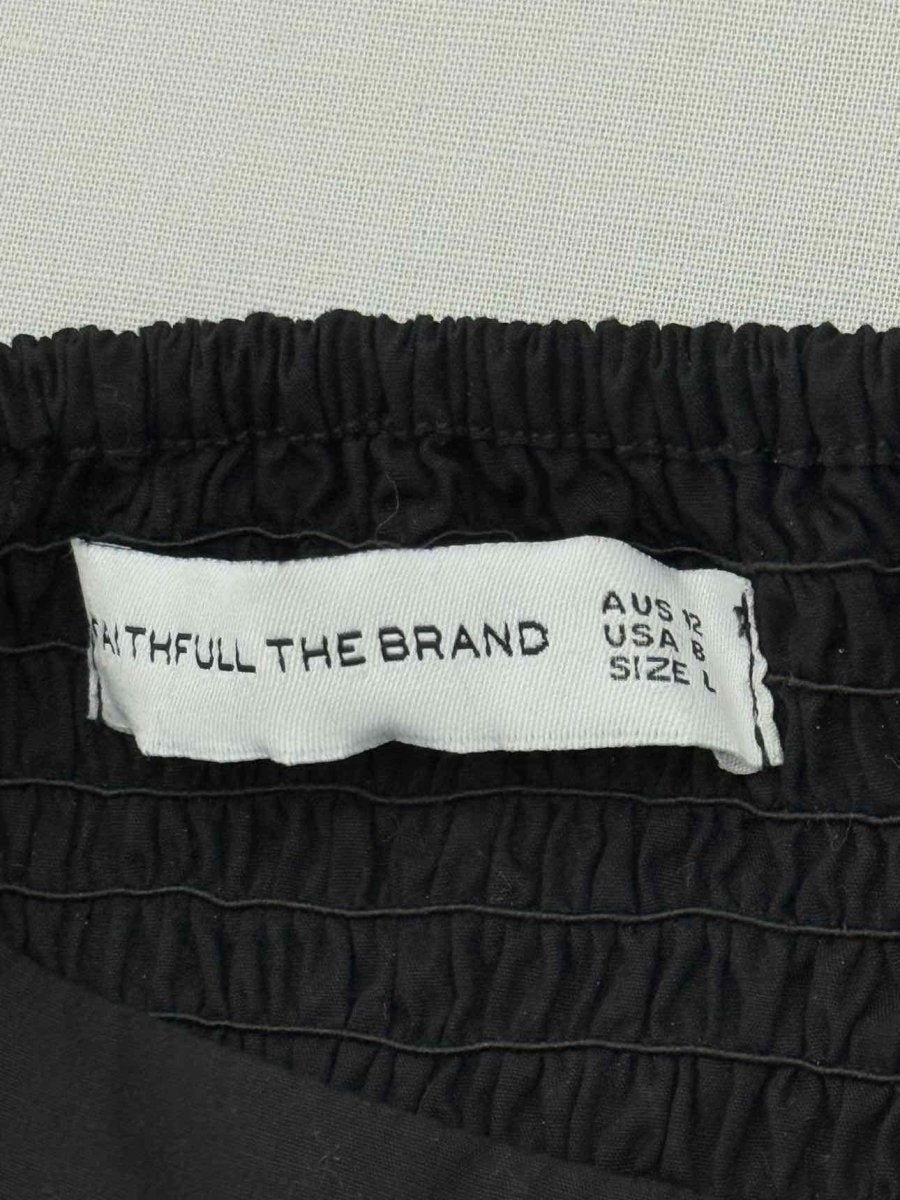 Pre - loved FAITHFULL THE BRAND Black Size US 8 Outfit Set at Reems Closet