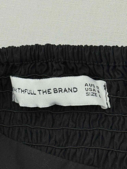 Pre - loved FAITHFULL THE BRAND Black Size US 8 Outfit Set at Reems Closet