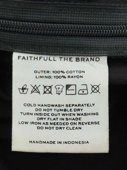 Pre - loved FAITHFULL THE BRAND Black Size US 8 Outfit Set at Reems Closet