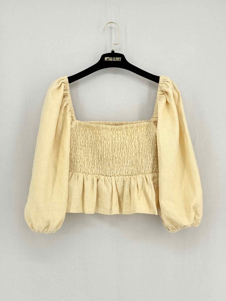 Pre - loved FAITHFULL THE BRAND Vivica Beige Size US 8 Outfit Set at Reems Closet