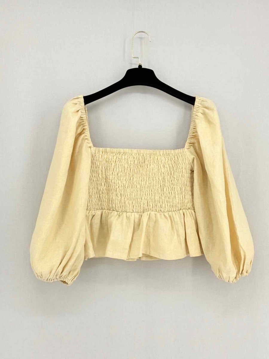 Pre - loved FAITHFULL THE BRAND Vivica Beige Size US 8 Outfit Set at Reems Closet