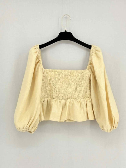 Pre - loved FAITHFULL THE BRAND Vivica Beige Size US 8 Outfit Set at Reems Closet