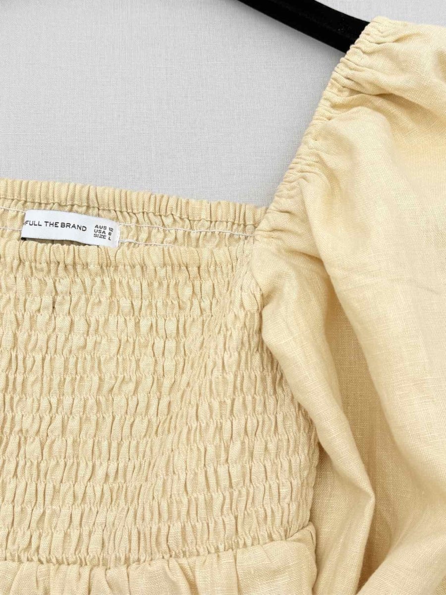 Pre - loved FAITHFULL THE BRAND Vivica Beige Size US 8 Outfit Set at Reems Closet