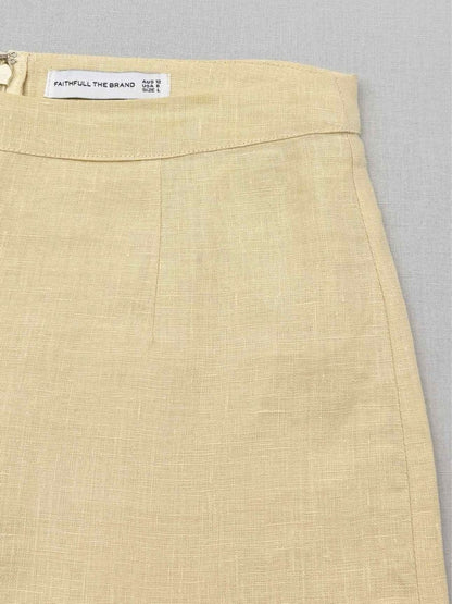 Pre - loved FAITHFULL THE BRAND Vivica Beige Size US 8 Outfit Set at Reems Closet