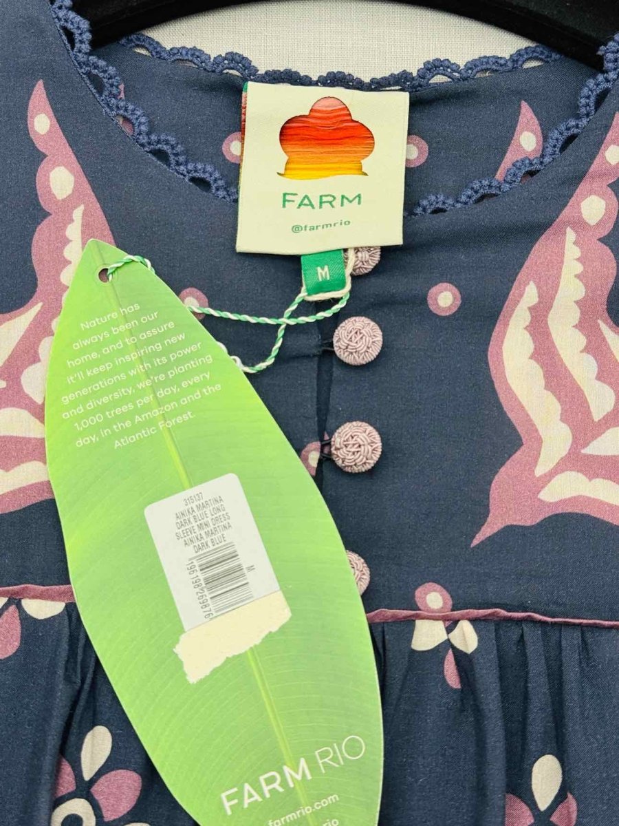 Pre-loved FARM RIO Anika Martina Floral Size Medium Short Dress at Reems Closet